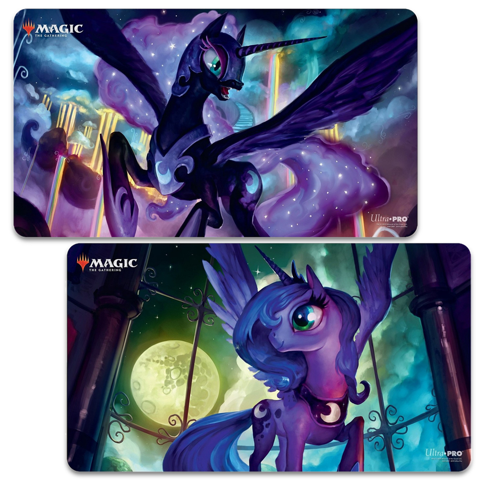 Ponies: The Galloping: "Nightmare Moon // Princess Luna" Double-Sided Playmat