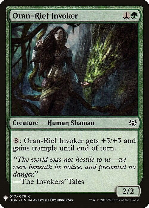 Oran-Rief Invoker Card Front