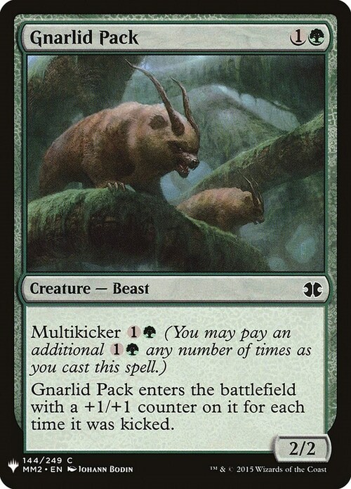 Gnarlid Pack Card Front