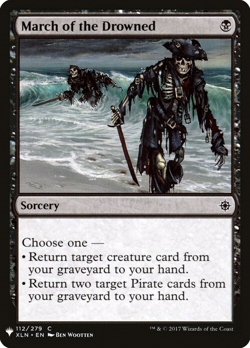 March of the Drowned Card Front