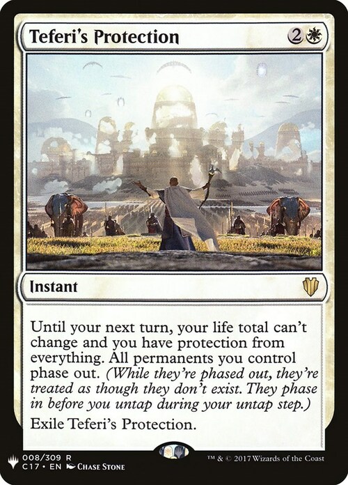 Teferi's Protection Card Front