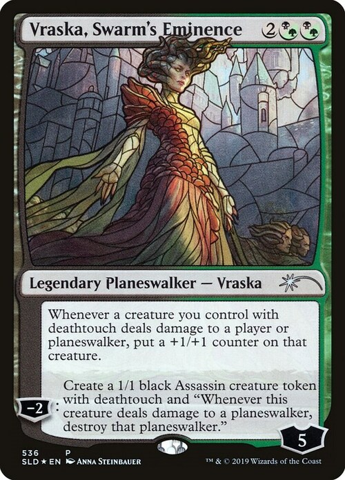 Vraska, Swarm's Eminence Card Front