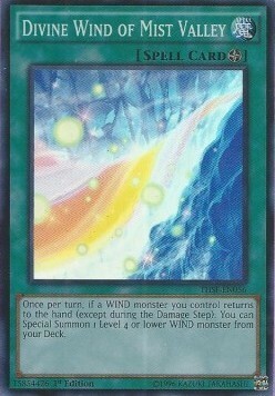 Divine Wind of Mist Valley Card Front