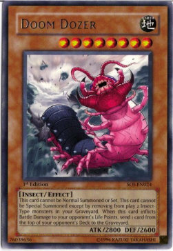 Doom Dozer Card Front