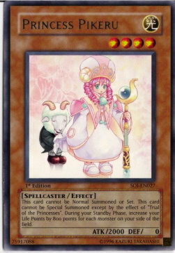 Princess Pikeru Card Front