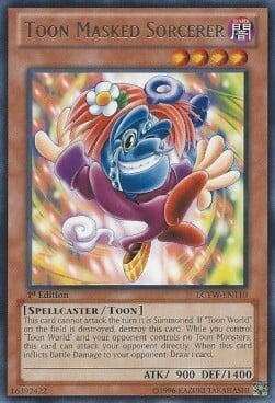 Toon Masked Sorcerer Card Front