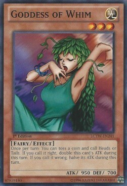 Goddess of Whim Card Front