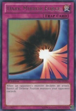 Dark Mirror Force Card Front