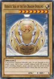 Hieratic Seal of the Sun Dragon Overlord