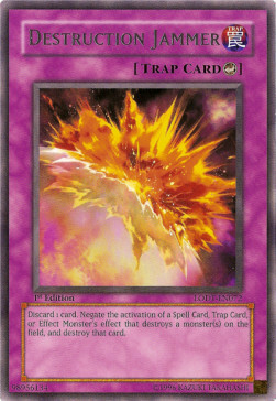 Destruction Jammer Card Front