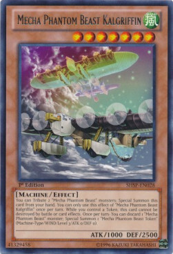 Mecha Phantom Beast Kalgriffin Card Front