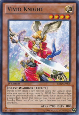 Vivid Knight Card Front