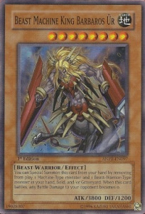 Beast Machine King Barbaros Ür Card Front