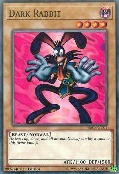 Dark Rabbit Card Front