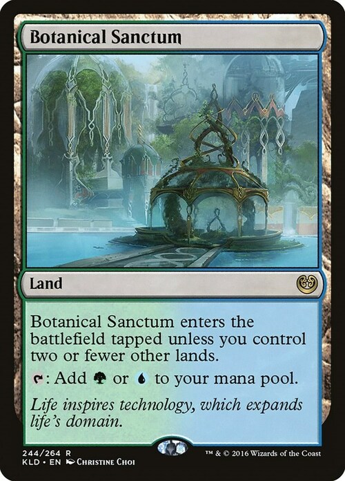 Botanical Sanctum Card Front