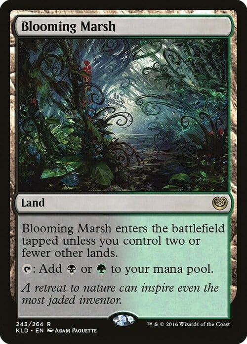 Blooming Marsh Card Front