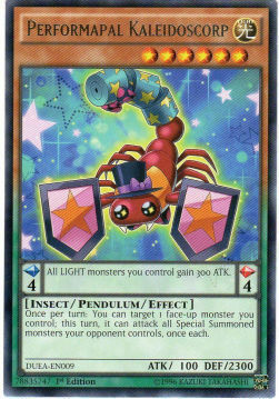 Performapal Kaleidoscorp Card Front