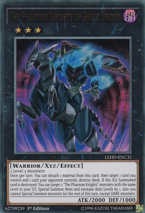 The Phantom Knights of Break Sword Card Front