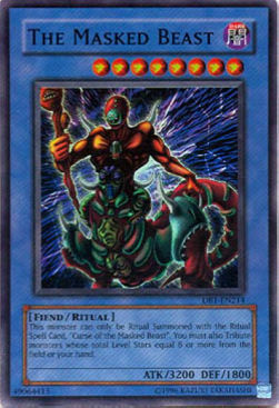 The Masked Beast Card Front