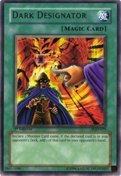 Dark Designator Card Front