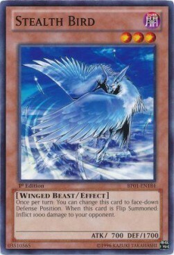 Stealth Bird Card Front