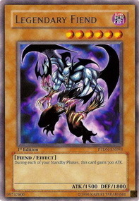 Legendary Fiend Card Front