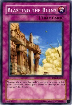 Blasting the Ruins Card Front