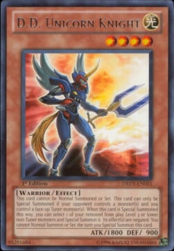 D.D. Unicorn Knight Card Front