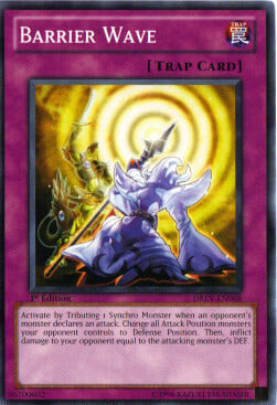 Barrier Wave Card Front