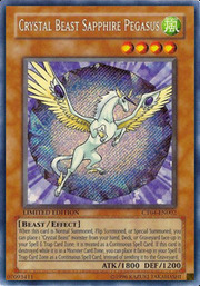 Crystal Beast Sapphire Pegasus