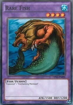 Rare Fish Card Front