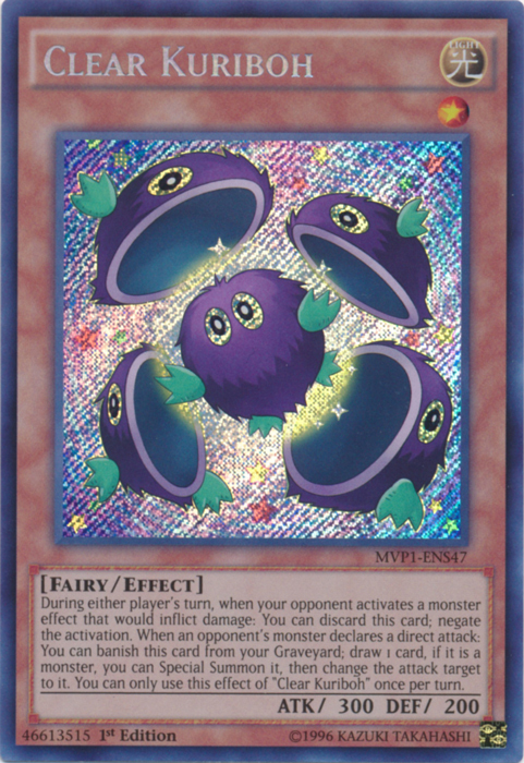 Clear Kuriboh Card Front