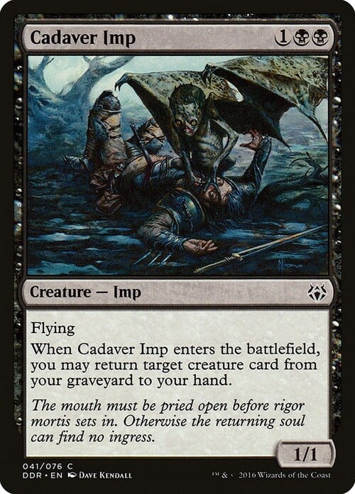 Cadaver Imp Card Front