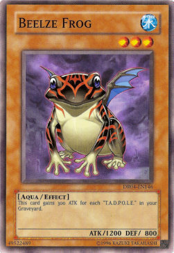 Beelze Frog Card Front