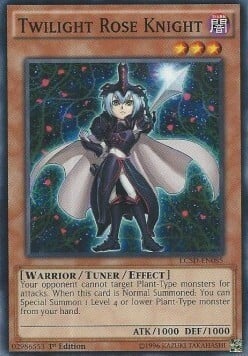 Twilight Rose Knight Card Front