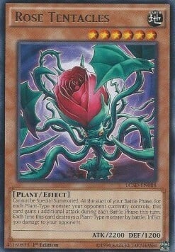 Rose Tentacles Card Front