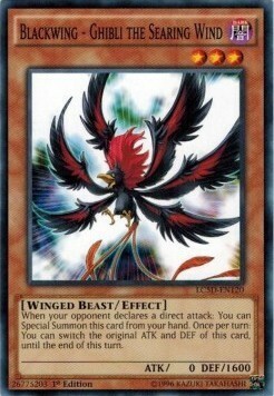 Blackwing - Ghibli the Searing Wind Card Front