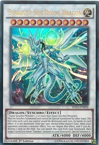 Stardust Sifr Divine Dragon Card Front