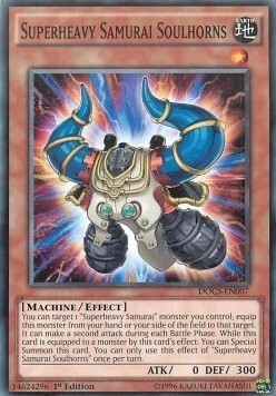 Superheavy Samurai Soulhorns Card Front