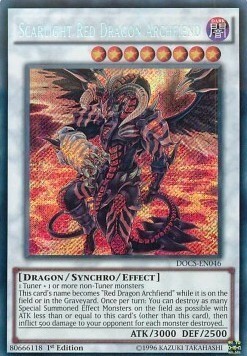 Scarlight Red Dragon Archfiend Card Front