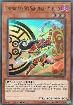 Legendary Six Samurai - Mizuho Card Front