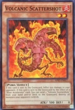 Volcanic Scattershot Card Front