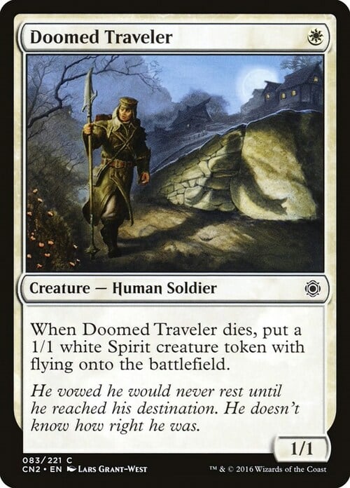 Doomed Traveler Card Front