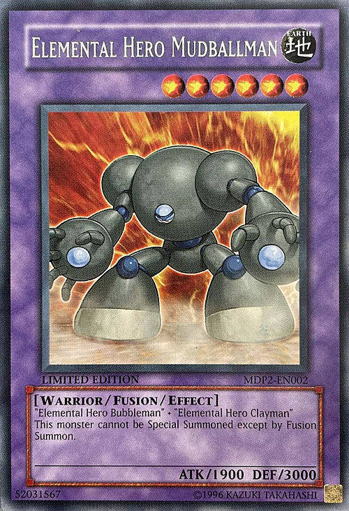 Elemental HERO Mudballman Card Front