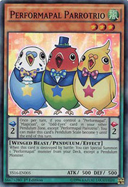 Performapal Parrotrio