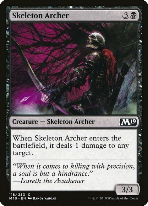 Skeleton Archer Card Front