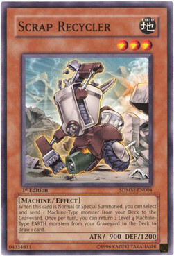 Scrap Recycler Card Front