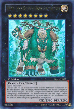 Alsei, the Sylvan High Protector Card Front