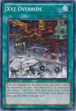 Xyz Override Card Front