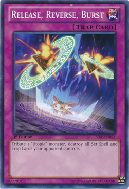 Release, Reverse, Burst Card Front